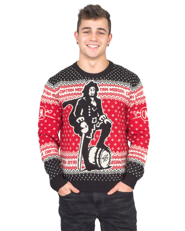 Captain Morgan The Standing Captain Ugly Sweater