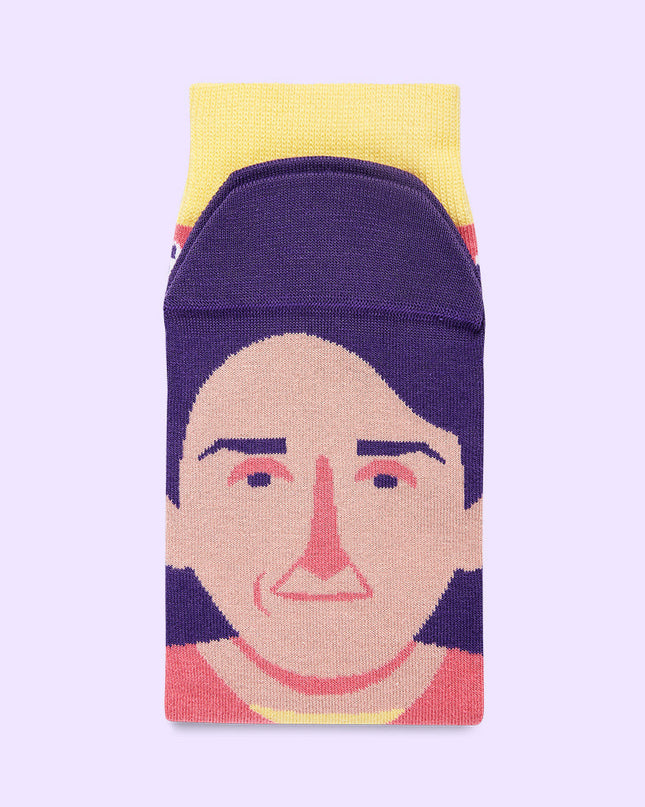 ChattyFeet Zokni - Georgia O'Keefeet Fun Socks