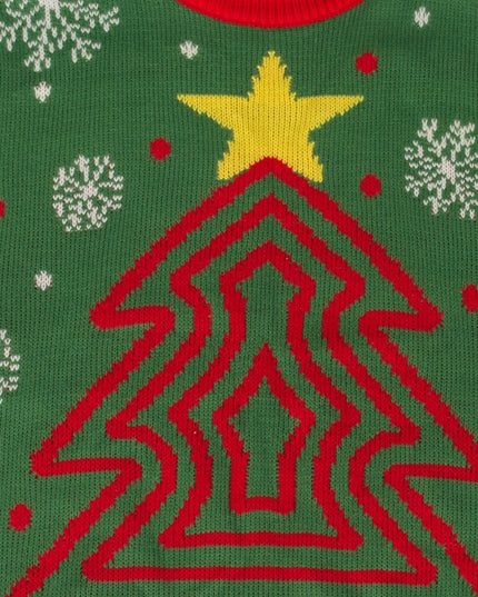 Chest and Nuts Snowflakes Ugly Christmas Sweater