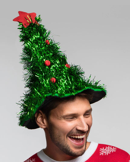 Christmas Tree Hat for Holiday Celebrations