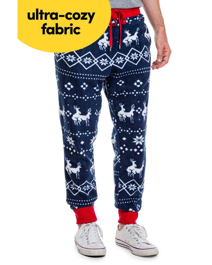 Herre Blå Rensdyr Climax Jogger Sweatpants