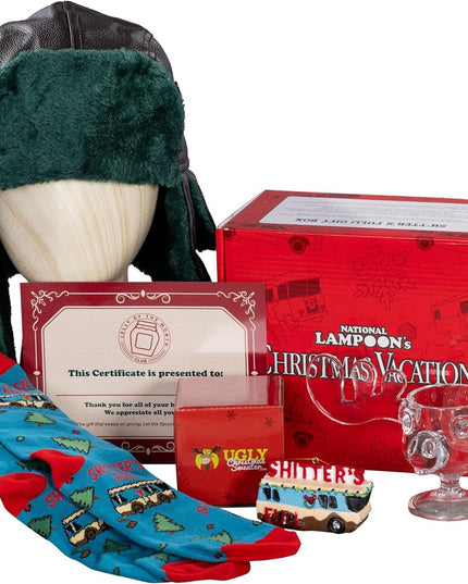 Christmas Vacation Gift Box Set con accesorios de Cousin Eddie
