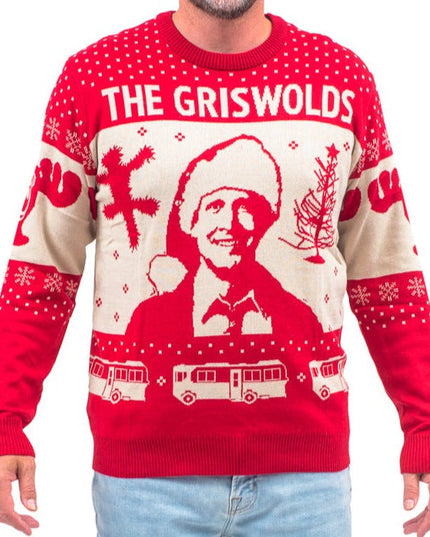 Suéter feo de Navidad Griswold's Threshold de Christmas Vacation