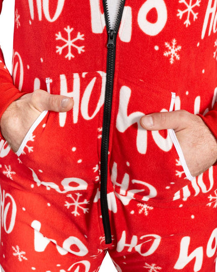 Fair Isle Grim Jule Union Suit Pyjamas til Voksne