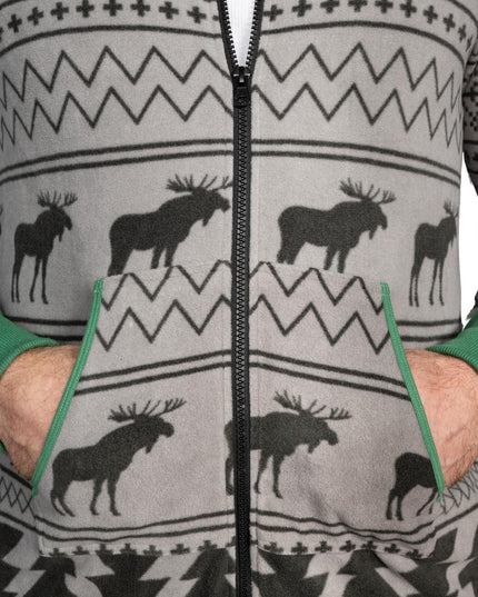 Fair Isle Grim Jule Union Suit Pyjamas til Voksne