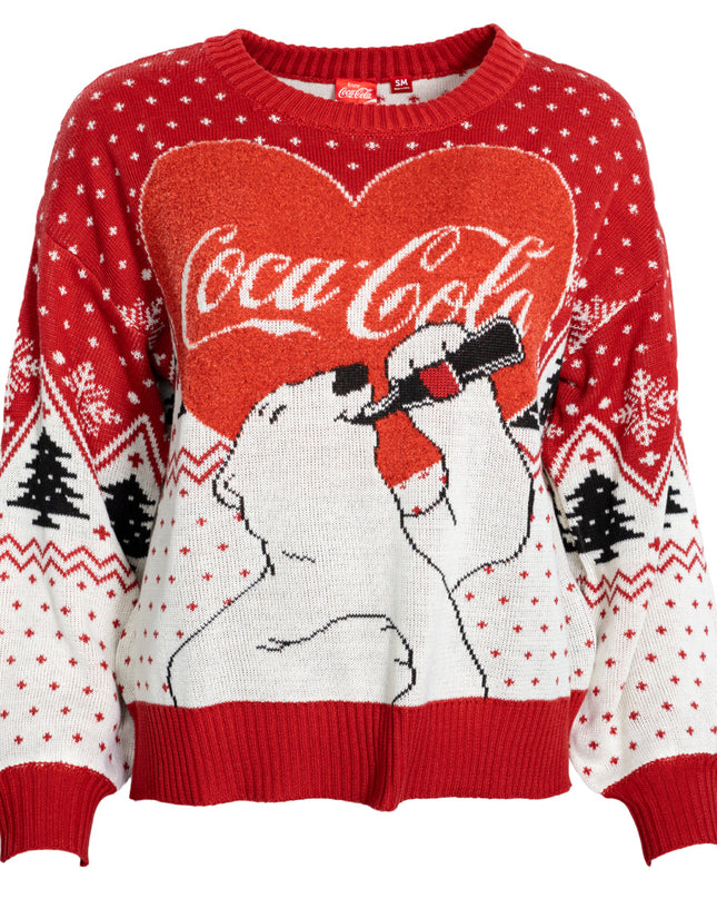 Women's Coca-Cola Polar Bear Love Sweater