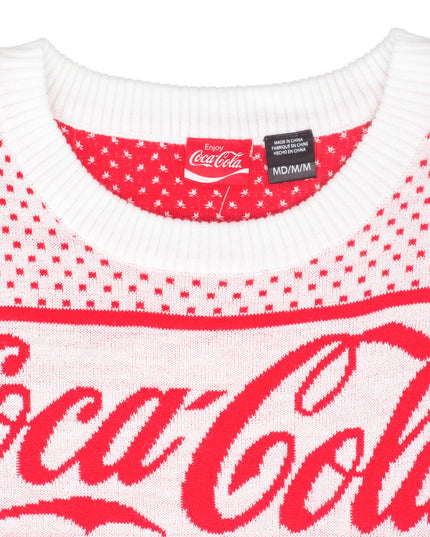 Suéter feo de Coca-Cola Oso Polar Árboles para Hombres