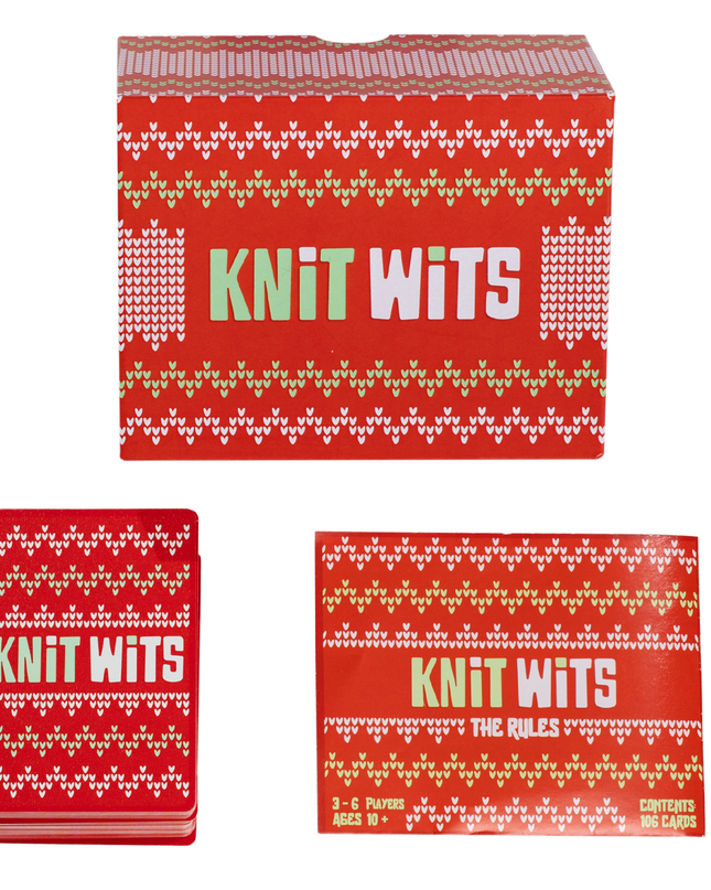 Juego de cartas KnitWits para la familia