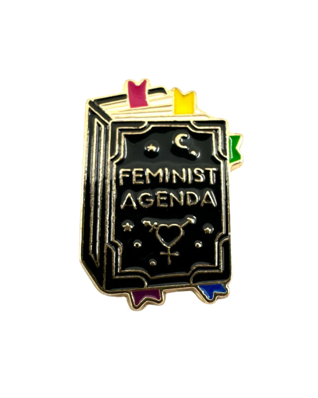 Feministisk Agenda Emalje Pin Badge