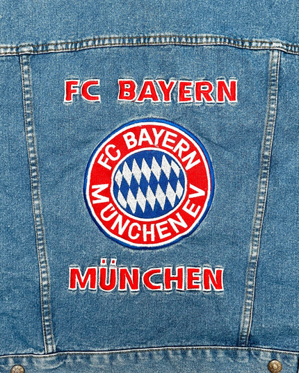 Vintage FC Bayern München Denim Vest