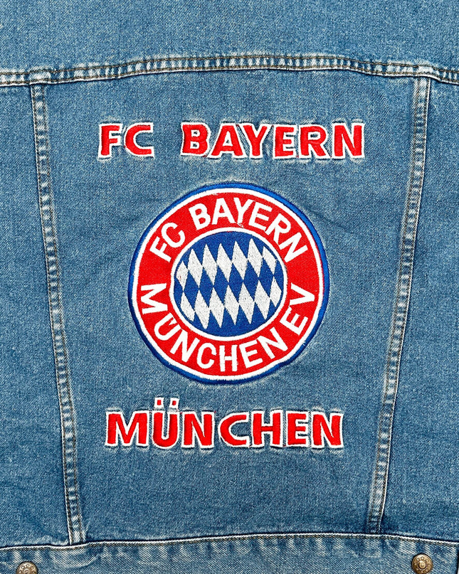 Vintage FC Bayern München Denim Vest