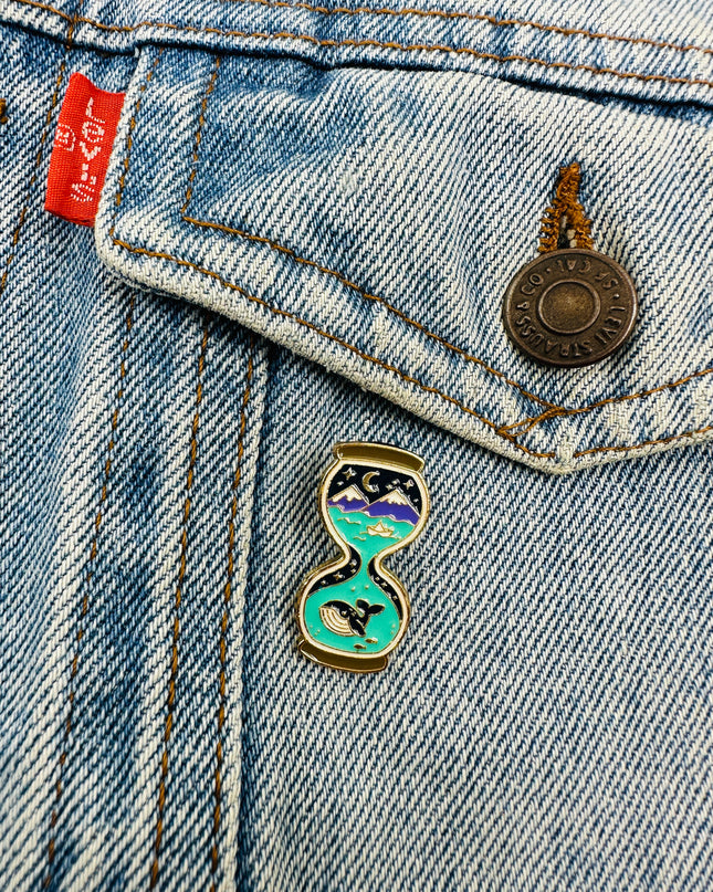 Moby Dick II Pin til kvinders tilbehør