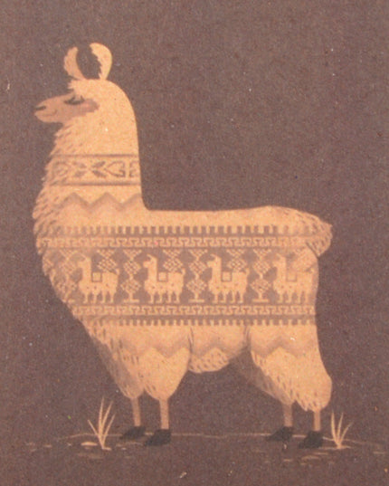 Lama-notebook til kreative sind