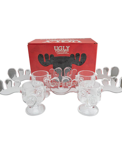 Vacation Movie Moose Acrylic Christmas Mug