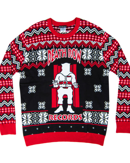Suéter navideño feo Death Row Records Inmate Fair Isle