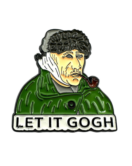 Let it Gogh Enamel Pin Badge