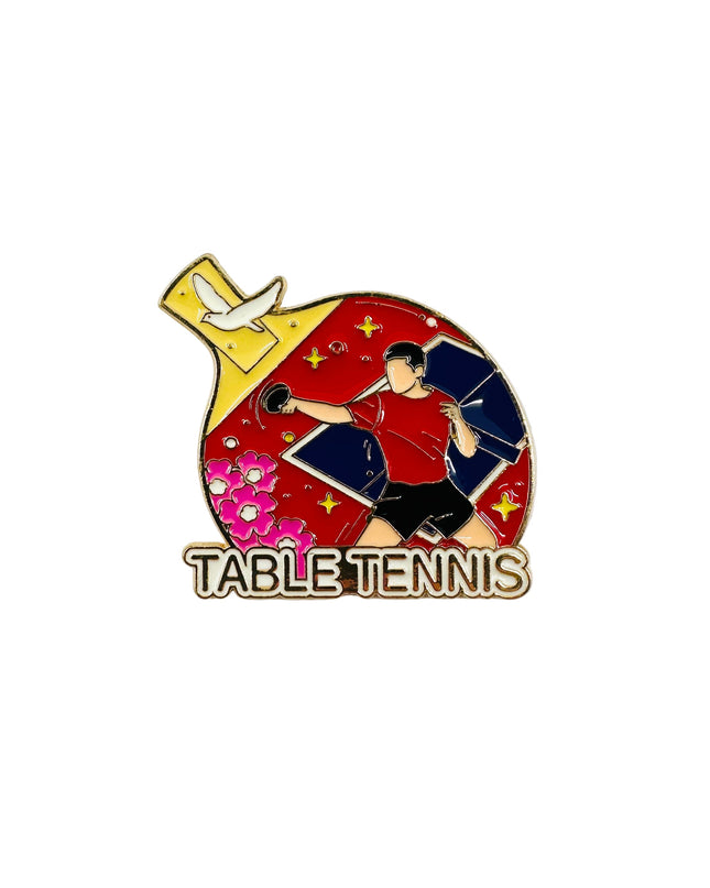 Table Tennis Pin for Family Christmas Fun