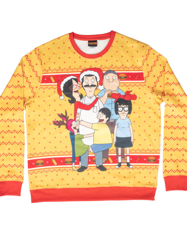Bob's Burgers Family Hug Ugly Sweater
