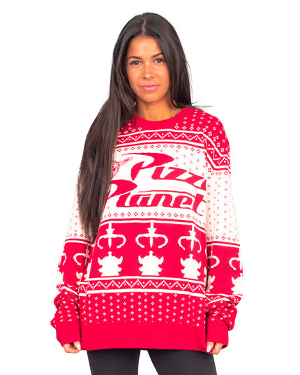 Toy Story Pizza Planet Christmas Sweater