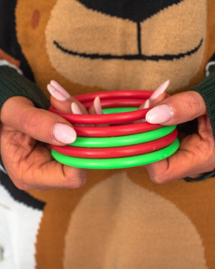 Rensdyr Ring Kast 3D Grim Juletrøje