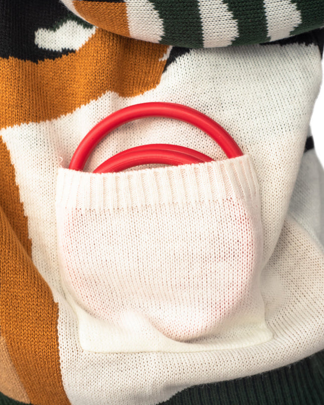 Reindeer Ring Toss 3D Ugly Christmas Sweater