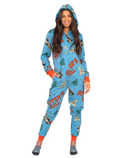 Christmas Vacation Shitter's Full Family Pajamas Jumpsuit