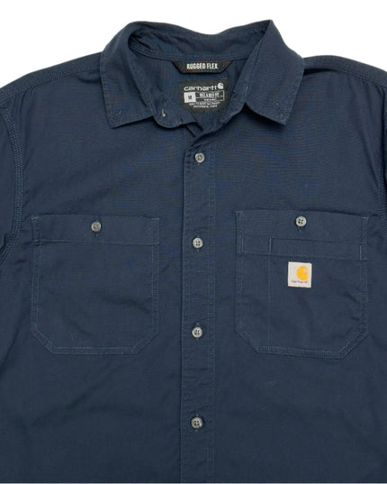 Vintage Short Sleeve Shirt - Carhartt | Rugged Flex Blue