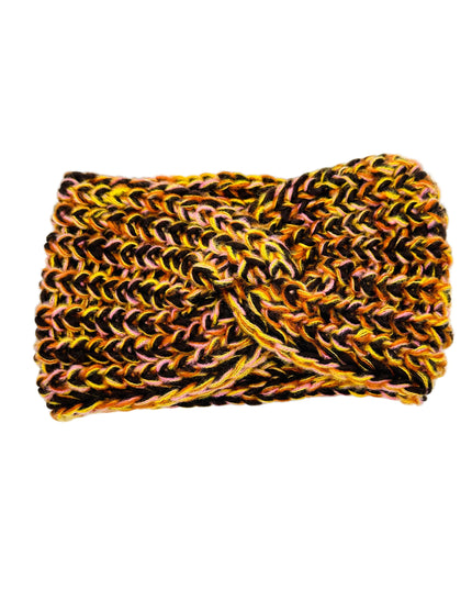Striped Design II Knitted Headband - Holiday Style