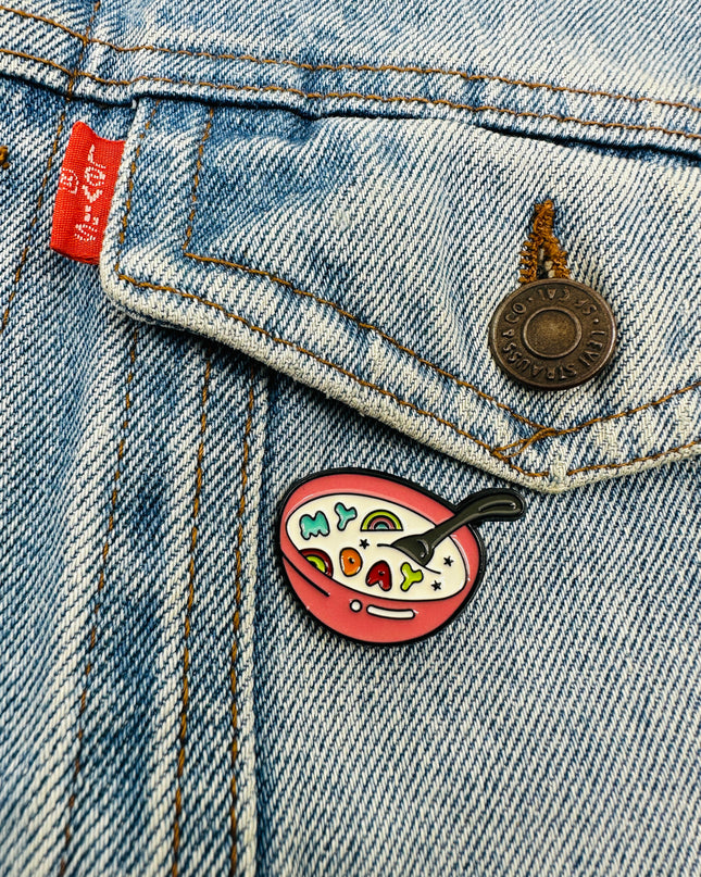 My Day Soup Pin | Family Christmas Pajamas & Accessories