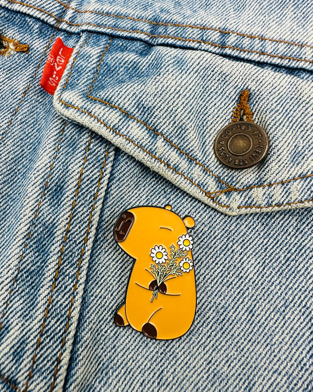 Brooch - Capybara XVI | Family Pajama Accessories