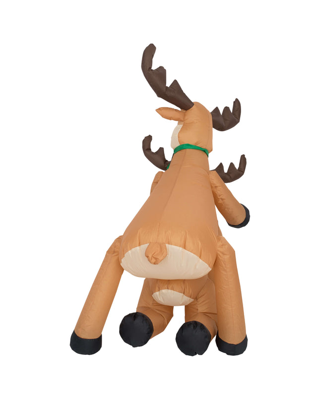 Funny Humping Reindeer Lawn Inflatable Decoration
