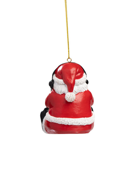 Gamer Santa Christmas Tree Ornament