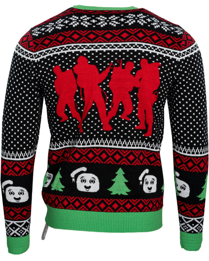 Ghostbusters LED Light-Up Ugly Christmas Sweater