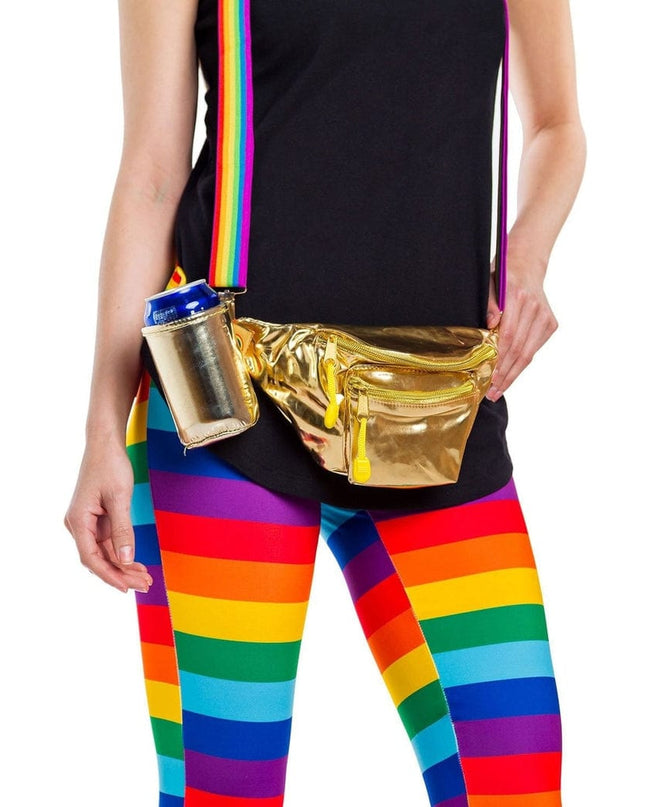 Den Guld Regnbue Fanny Pack og Seler