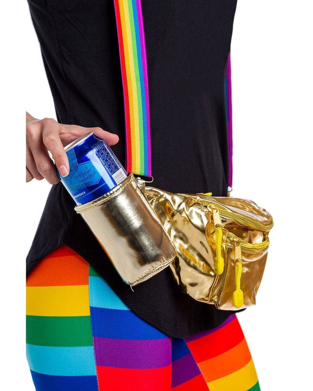 Den Guld Regnbue Fanny Pack og Seler