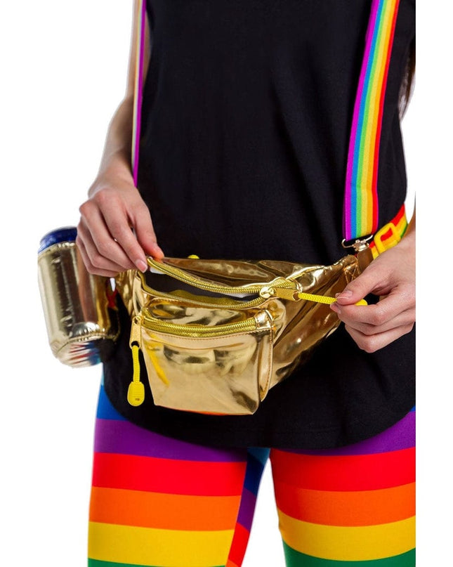 Den Guld Regnbue Fanny Pack og Seler