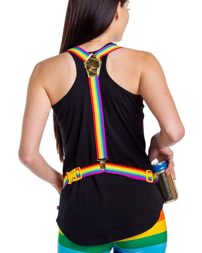 Den Guld Regnbue Fanny Pack og Seler