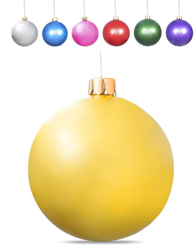 Adornos Inflables Sobredimensionados para Decoraciones Navideñas