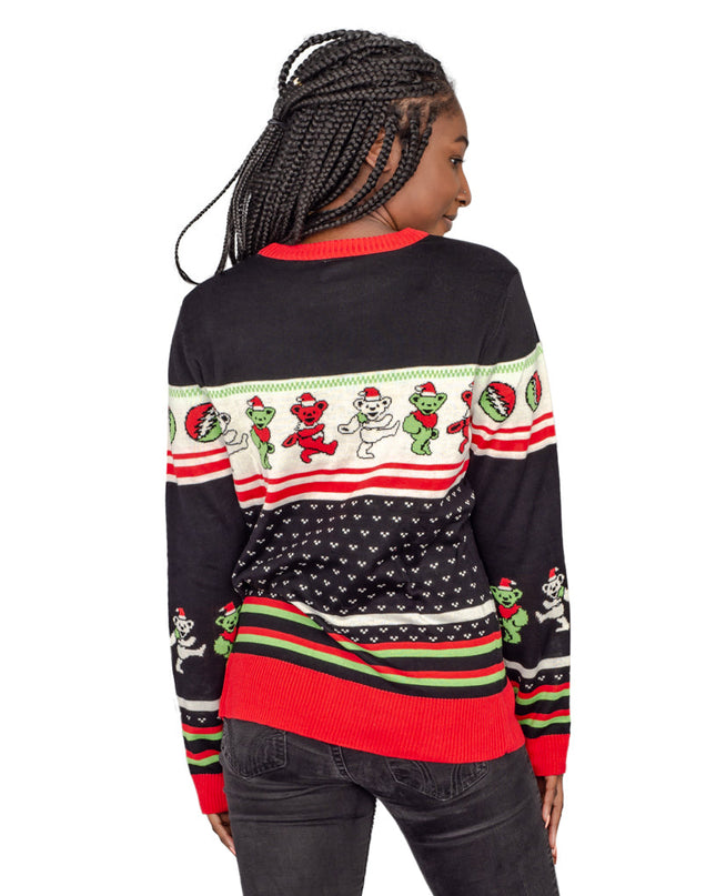 Women's Grateful Dead Tacky Dancing Bears Ugly Sweater