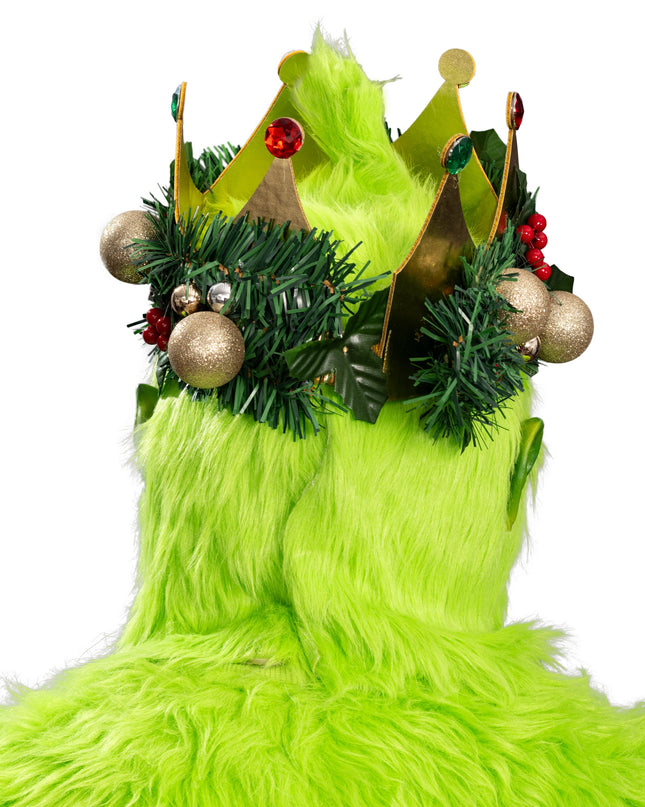 Green Monster Christmas Crown