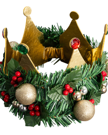 Green Monster Christmas Crown