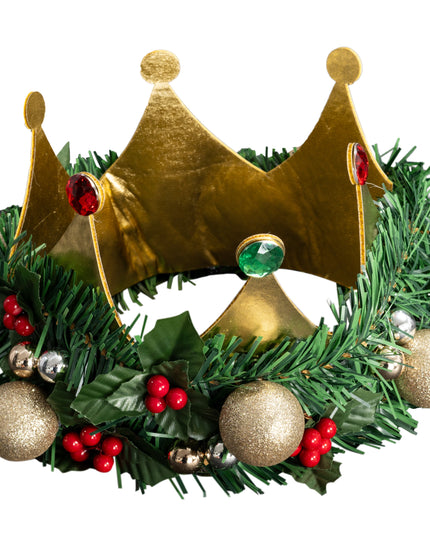 Green Monster Christmas Crown