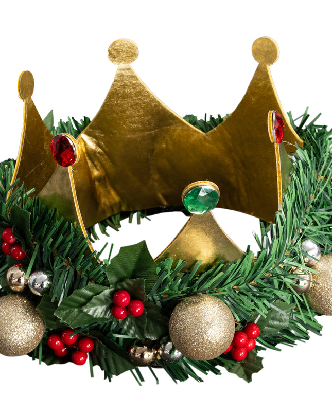 Green Monster Christmas Crown
