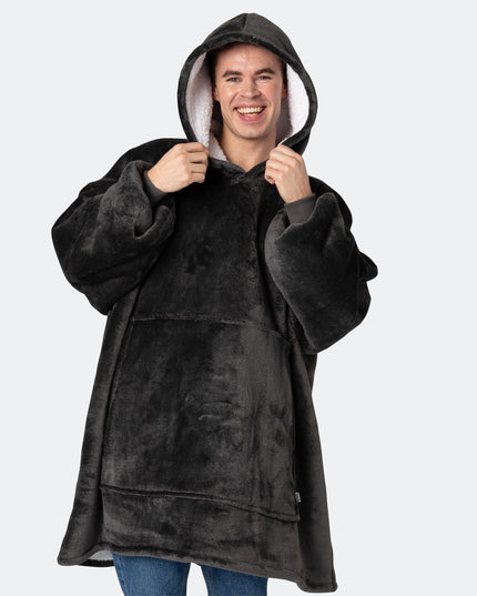 HappyHoodie Grå til Voksne - Klassisk Komfort