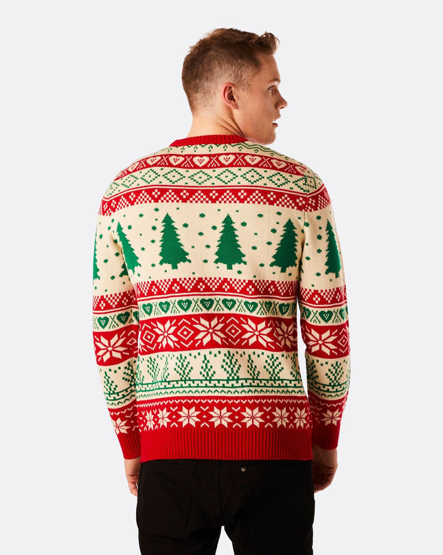 Men's Driving Home Christmas Sweater
