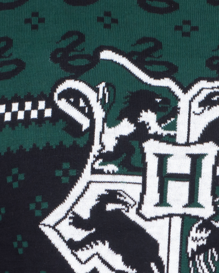 Harry Potter Slytherin Xmas Patterns Ugly Sweater