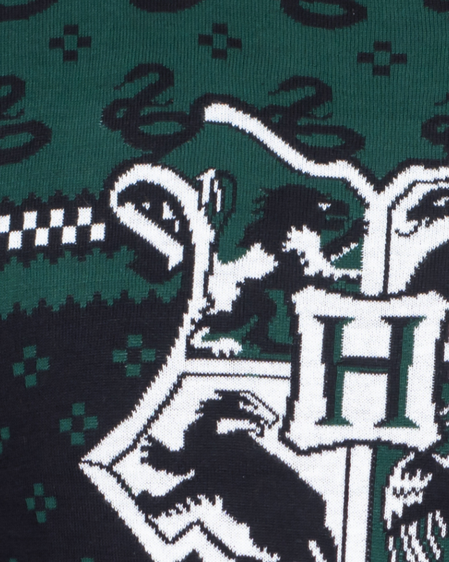 Harry Potter Slytherin Xmas Patterns Ugly Sweater