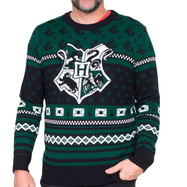 Harry Potter Slytherin Xmas Patterns Ugly Sweater