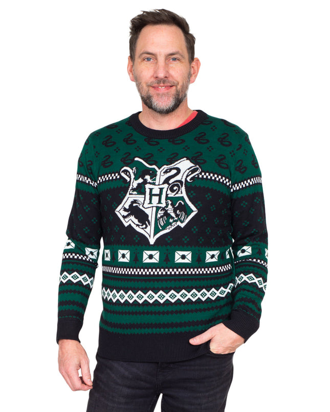 Harry Potter Slytherin Xmas Patterns Ugly Sweater