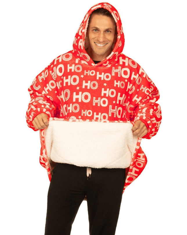 Ho Ho Ho Blanket Hoodie